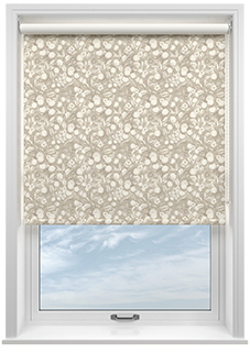 Plum Sketch, Cashmere - Roller Blind